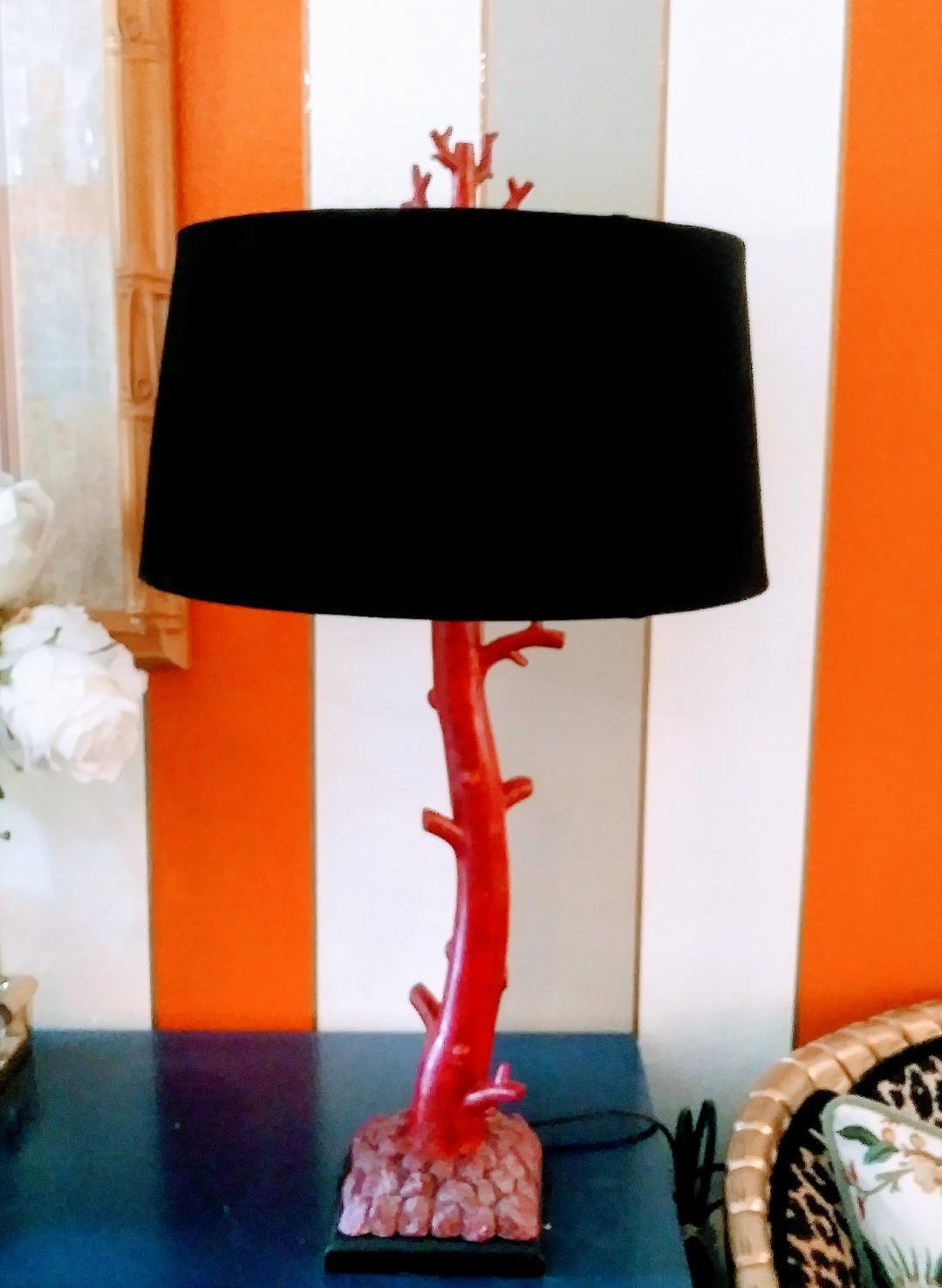velvet table lamp