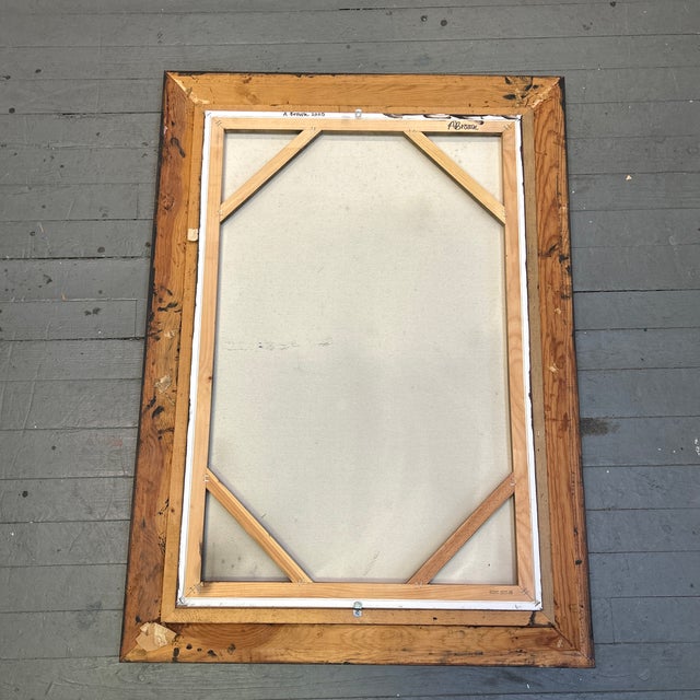 Contemporary Original Abstract Expressionism Red Poppies Still Life Painting For Sale In Philadelphia - Image 6 of 6