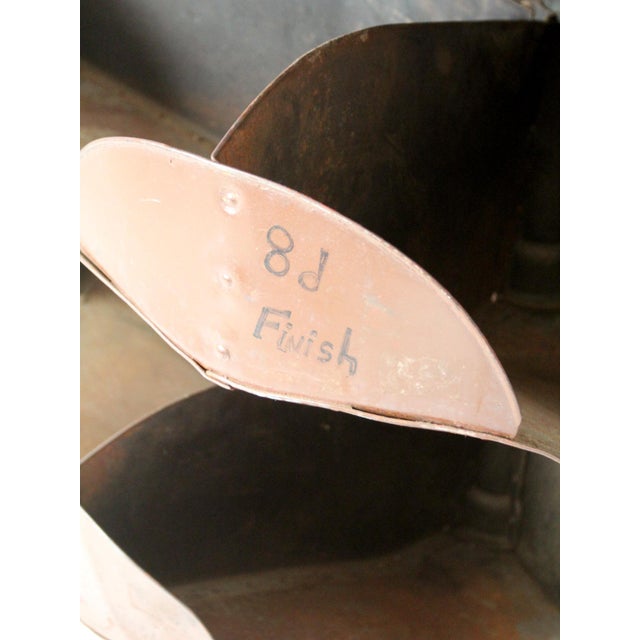 Antique Industrial Rotating Hardware Bin For Sale - Image 9 of 17