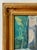 Late 20th Century Pair Modern Impressionist Oil Paintings of Garden by Day & Garden at Dusk, Framed For Sale - Image 11 of 17
