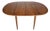 Vintage Mid Century Modern Broyhill Brasilia Drop Leaf Dining Table | Sculpted Walnut Expandable Table | Iconic MCM Furniture For Sale