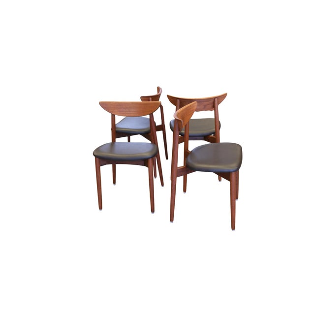 Chair in Teak by Harry Østergaard for Randers Møbelfabrik, 1960s, Set of 4 For Sale - Image 13 of 13