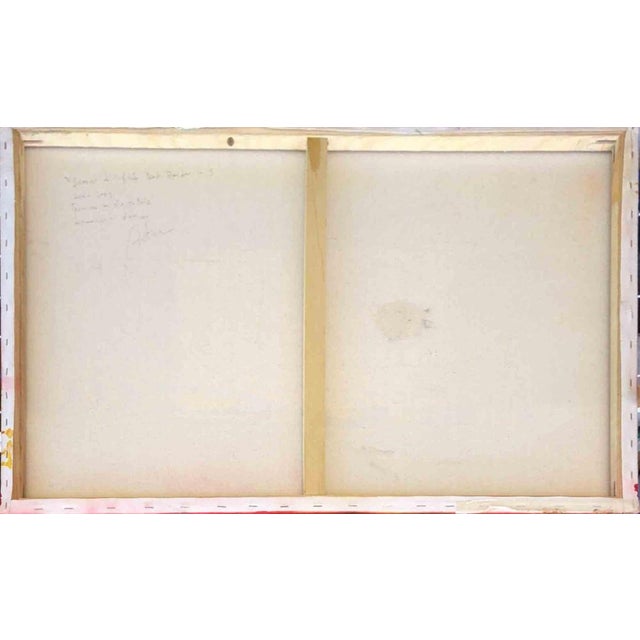 Contemporary Artemio Ceresa, Scorci d'infinito red border n.5, Mixed Media, 2023 For Sale - Image 3 of 4