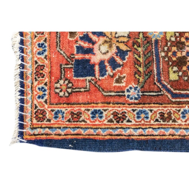 Antique Dabir Kashan Rug 4'2'' x 6'5'' For Sale - Image 10 of 12