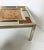 Gold Vintage Mirrored Glass Coffee Table, 1970 For Sale - Image 8 of 12