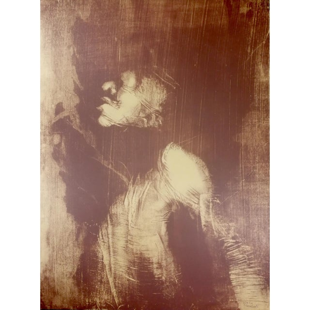 The Shape - Original Silkscreen by Antonio Recalcati - Late 1900 For Sale - Image 3 of 3