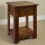 Mission Mission 1 Drawer Nightstand - Walnut For Sale - Image 3 of 6