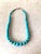 Native American Vintage Native American Turquoise Beaded Necklace For Sale - Image 3 of 4