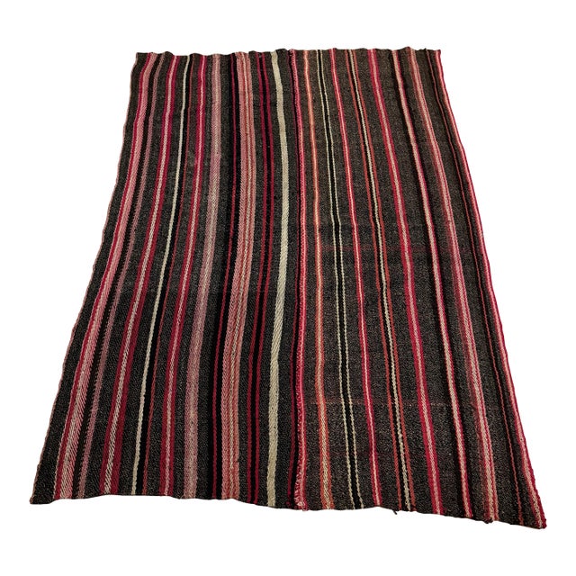 Antique Late 19th Century Azerbaijan Shadda Textile Wall Hanging For Sale