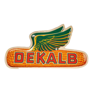 Vintage Nos DeKalb Winged Corn Advertising Sign