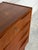 Teak 4-Drawer Dresser With Raised Edges and Sculpted Pulls Danish Mid-Century Modern 1960s For Sale - Image 10 of 12