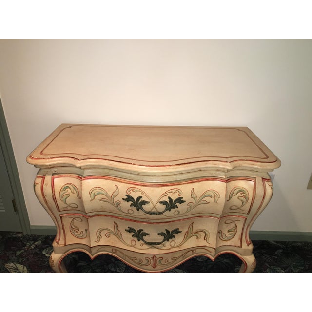 Painted Bombe Chest of Drawers Chairish