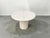 Beautiful 1970s Karl Springer style extendable dining table featuring a sculptural mushroom-style base, rounded edges, and...
