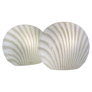 Glass Magical Table Lamps Glass Zebra Series Set from Peill & Putzler, 1960s, Set of 2 For Sale