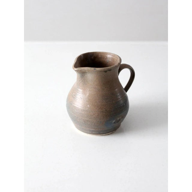 Vintage Studio Pottery Pitcher For Sale - Image 11 of 13