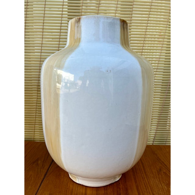 Ceramic A Pair of Mid-Century Modern Two-Tone Studio Pottery Ceramic Vases.Circa 1970s For Sale - Image 7 of 18