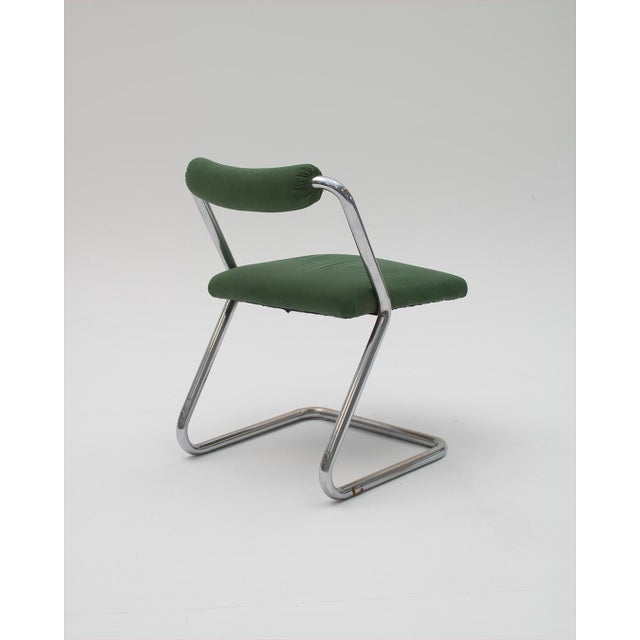 Space Age Chrome Chairs, 1970s, Set of 4 For Sale - Image 10 of 13