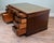 Victorian Pedestal Desk in Mahogany and Leather Top, 1880 For Sale - Image 6 of 9