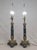 Vintage French Empire Neoclassical Style Marble and Gilt Bronze Table Lamps - a Pair For Sale - Image 10 of 14