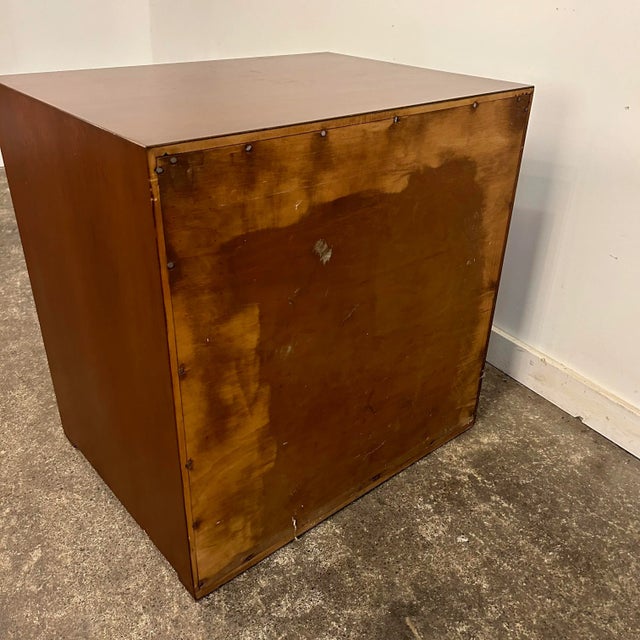 Mid Century Modern Chest of Drawers With Leather Pulls For Sale - Image 11 of 12