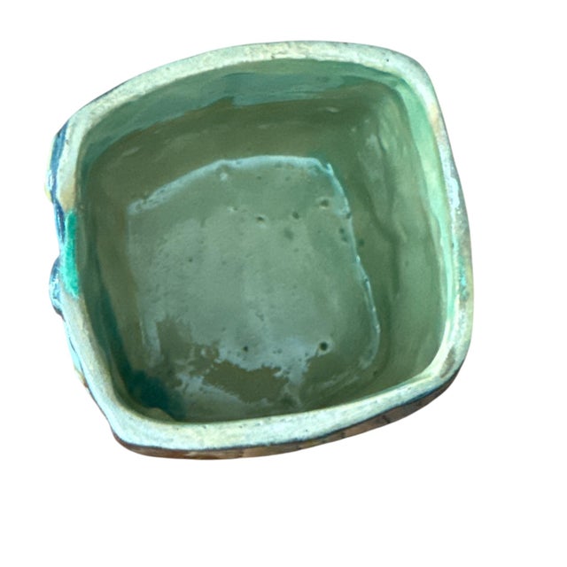 19th Century Austrian (Bohemian) Majolica Figural Dog Tobacco Jar For Sale - Image 9 of 10