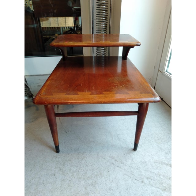 Chestnut Bedside Tables, USA, Set of 2 For Sale - Image 10 of 11