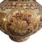 Ceramic Vintage Satsuma Style Porcelain Lidded Temple Jars With Moriage and Gilt Detailing - A Pair For Sale - Image 7 of 12