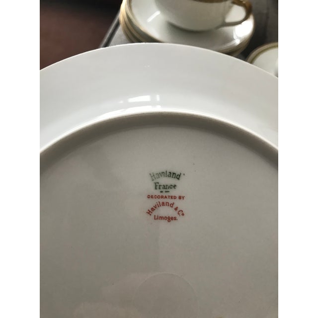 Limoges Art Deco Bone China Dinnerware Chairish