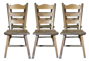 Savoyard Dining Chairs in Oak, Set of 6