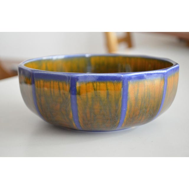 Very rare Art Nouveau ceramic bowl, design Christian Neureuther for Waechtersbach art department. - light ceramic with...