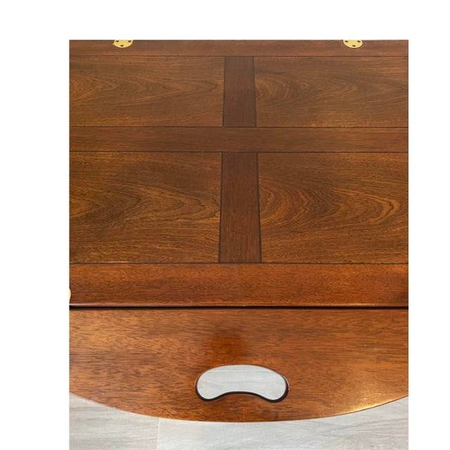 Late 20th Century Baker Furniture Butlers Tray Table For Sale - Image 5 of 6