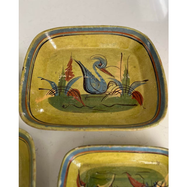 1940s 1940s Tlaquepaque Mexican Folk Art Pottery Nesting Bowls-Set of 4 For Sale - Image 5 of 11
