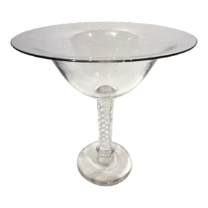 Early 20th Century Stuart Crystal Air Twist Centerpiece