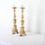 French Pair of 18th Century Gilt Candlesticks For Sale - Image 11 of 13