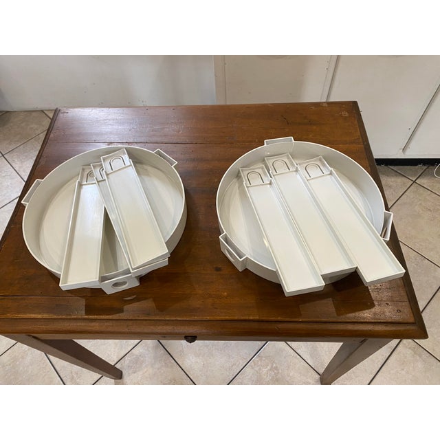Round Nesting Coffee Tables by Marc Held for Prisunic, 1970, Set of 2 For Sale - Image 12 of 16