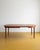 Vintage 1960s Danish teak dining table, circular top Ø121 cm, extendable to 219 cm with two 49 cm extensions. Dimensions:...