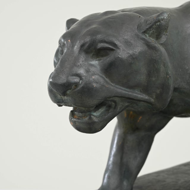 Art Deco 20th Century Art Deco Plaster Sculpture For Sale - Image 3 of 12