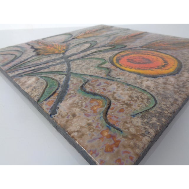 784 Wall Plaque in Ceramic from Ruscha, Germany, 1970s For Sale - Image 14 of 15