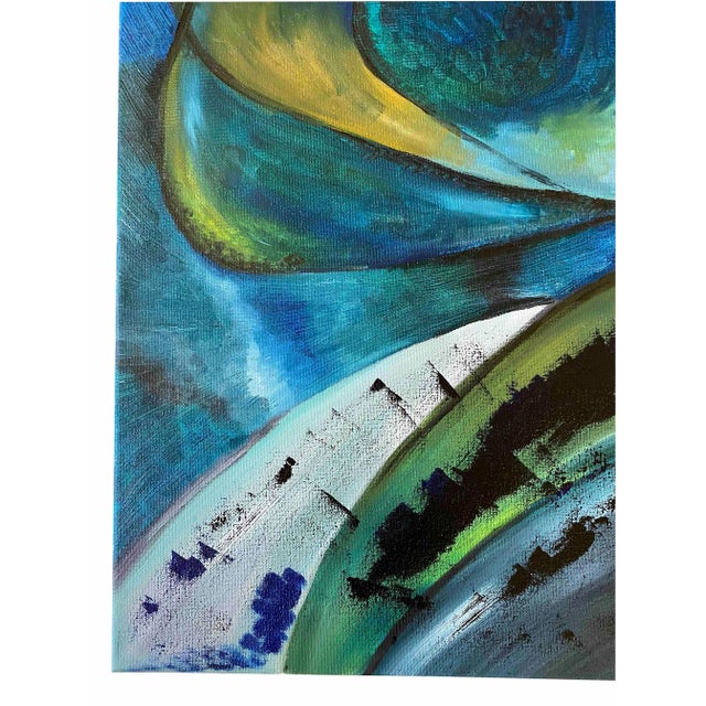 Ferdinando Meccani, Pensiero Uno, 1970, Oil on Canvas For Sale - Image 3 of 7