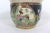 Ceramic Vintage Small Hand Painted Chinese Planter With Gold Details For Sale - Image 7 of 10