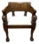 French Regency Lions Head Arm Desk Chair 1820's For Sale