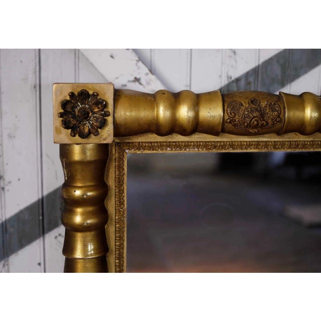 Traditional Antique Giltwood Mirror For Sale - Image 3 of 8