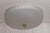 Vintage Ceiling Lamp with Frosted, Segmented Glass Shade on a Brass Mount, 1990s, in Very Good conditions. Designed 1990...