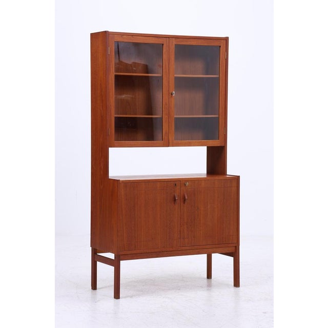 Vintage Teak Display Cabinet, 1960s For Sale - Image 11 of 11