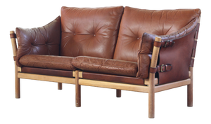 Vintage Ilona Lounge Sofa attributed to Arne Norell for Norrell Mobel AB, 1960s, 1970s
