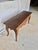 French Provincial 19th Century French Provincial Walnut Louis XV Style Bench For Sale - Image 3 of 12