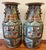 Chinese Antique Rose Medallion Tall Vases - a Pair For Sale - Image 3 of 8