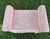 Wood 1970s Hollywood Regency Pink Wicker Vanity Stool & Matching Pillow Set – Tailored Lilly Pulitzer "On Parade" Cushion For Sale - Image 7 of 12