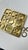 Late 20th Century Solid Brass Tic-Tac-Do Board with Brass X's and O's For Sale - Image 5 of 9