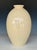 A Tall Robert Lallement French glazed ceramic vase. Color of the vase is cream with crackle glaze design all throughout....
